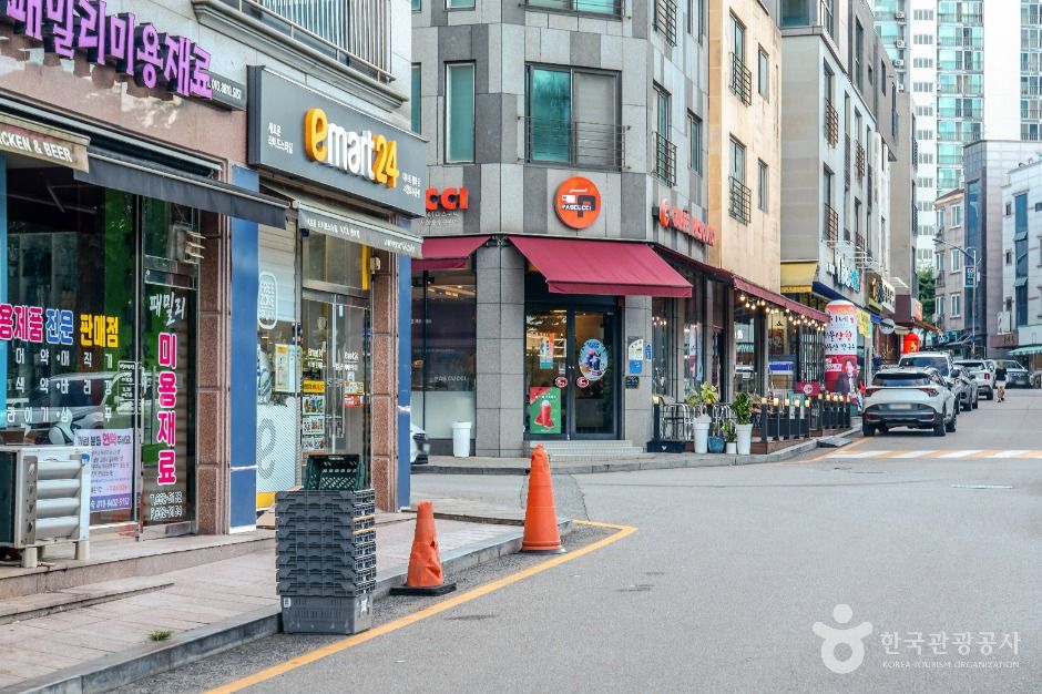중앙호수공원 카페거리