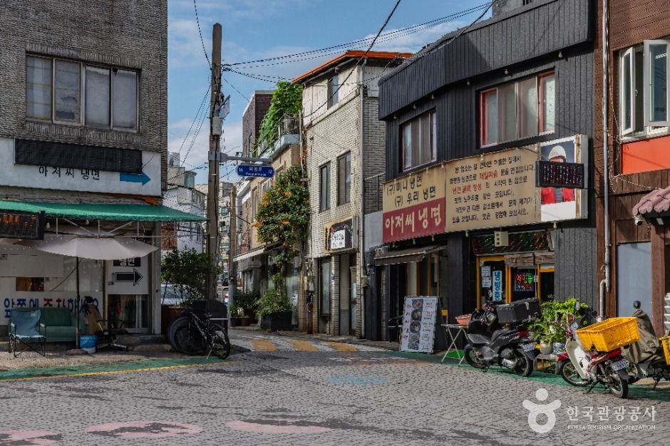 인천 화평동 세숫대야 냉면거리