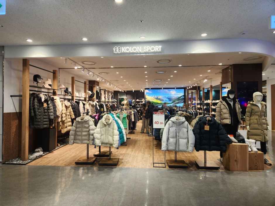 [事後免税店]KOLON SPORT（コーロンスポーツ）・ロッテモールクァンギョ（光教）店(코오롱스포츠 롯데몰 광교점)
