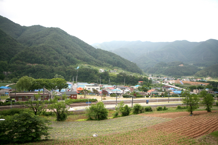 분천역과 분천마을