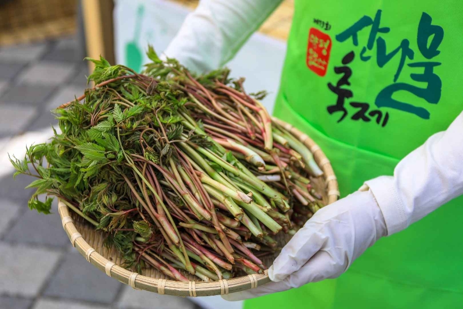 Festival des légumes de montagne de Yongmunsan à Yangpyeong (양평 용문산 산나물축제)