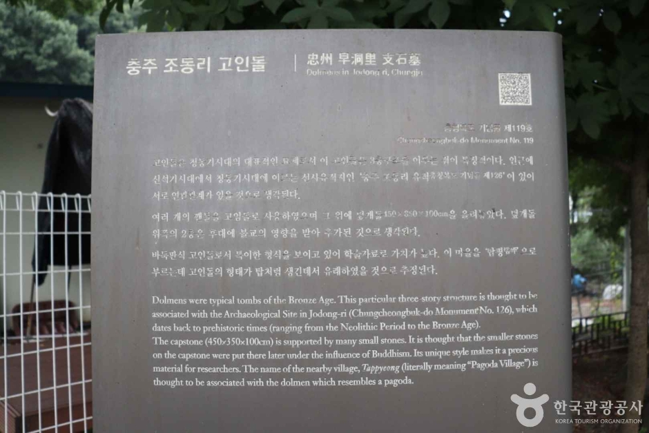 충주 조동리 지석묘