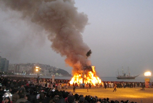 송정 정월대보름 미역축제 2018 사진1