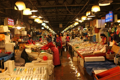 Noryangjin Fisheries Wholesale Market (노량진수산시장)