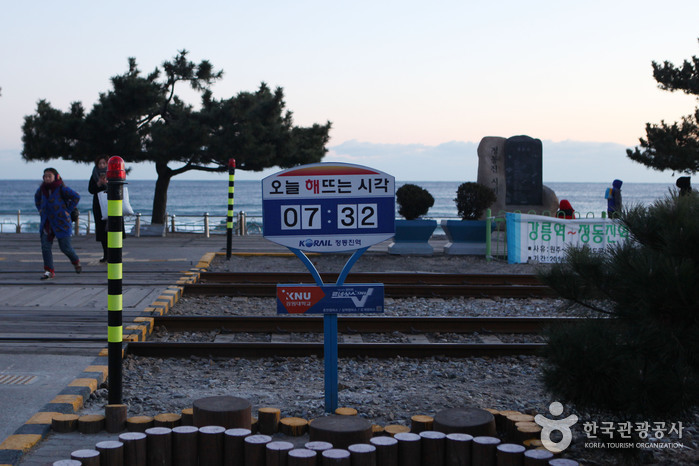 Parc du lever du soleil de Jeongdongjin (정동진 해돋이공원)