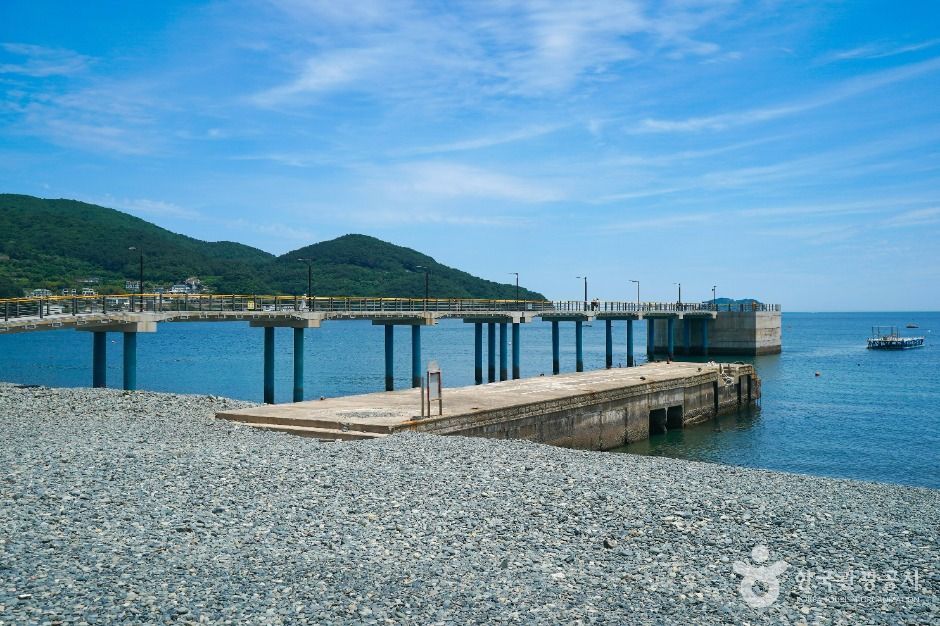 학동 흑진주 몽돌해변
