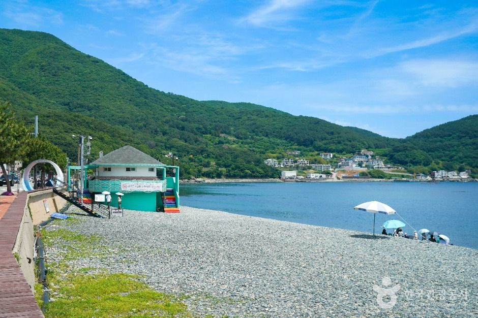 학동 흑진주 몽돌해변