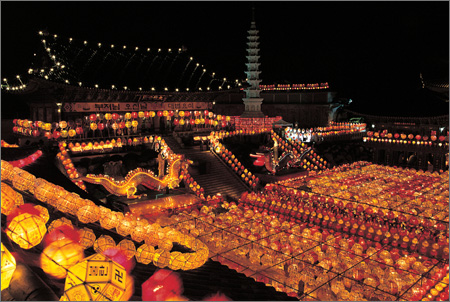 Samgwangsa Temple Lantern Festival (삼광사 연등축제)