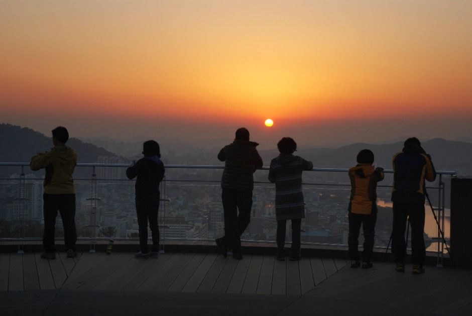 선학산전망대