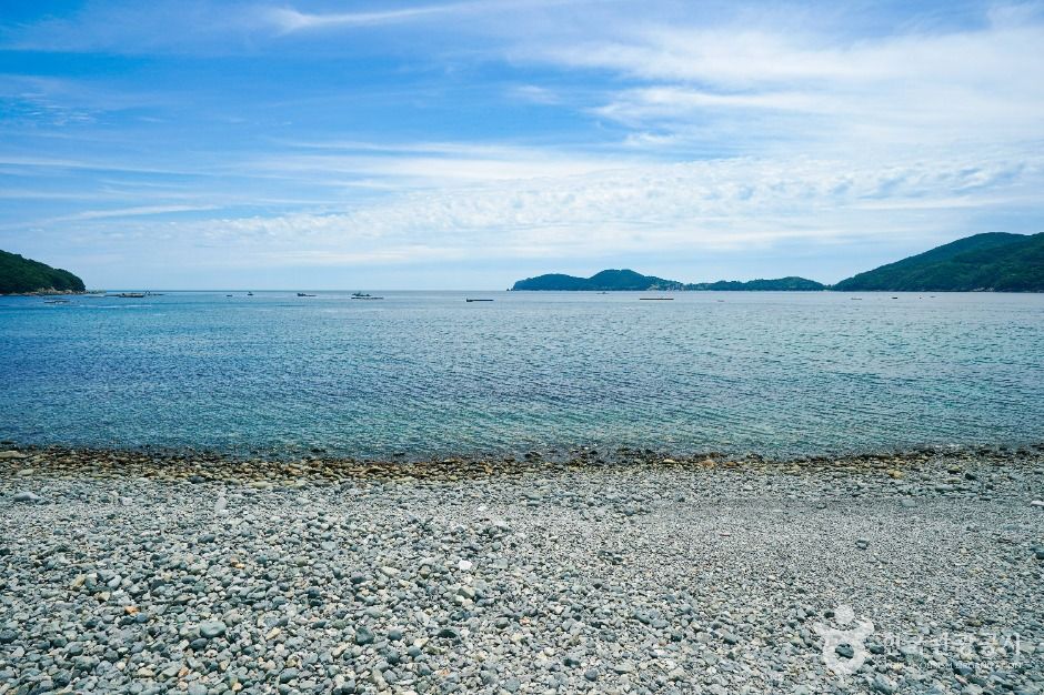 학동 흑진주 몽돌해변