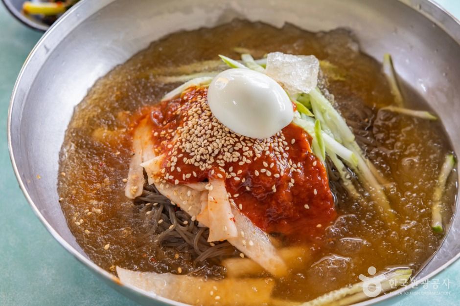 인천 화평동 세숫대야 냉면거리