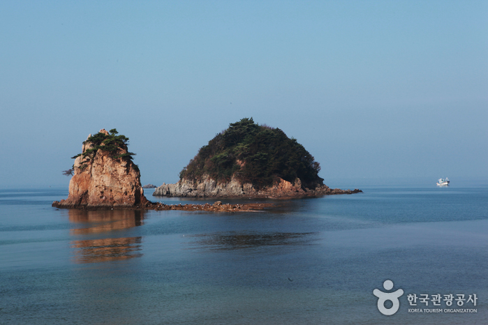 花地海水浴場(꽃지해수욕장)