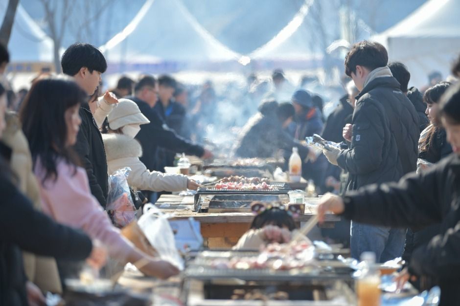 겨울공주 군밤축제