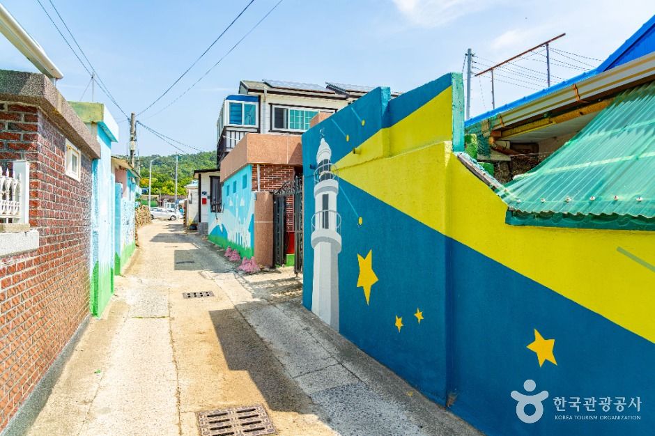 후포리 벽화마을