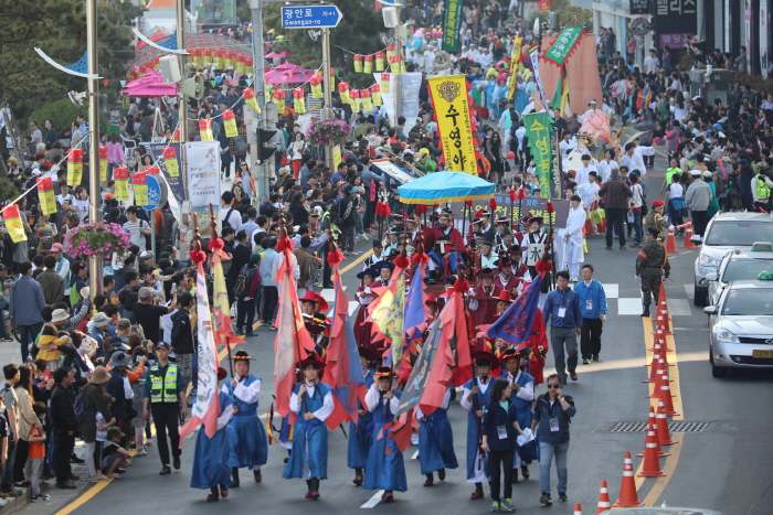 Festival de Gwangalli Eobang à Busan (광안리어방축제)