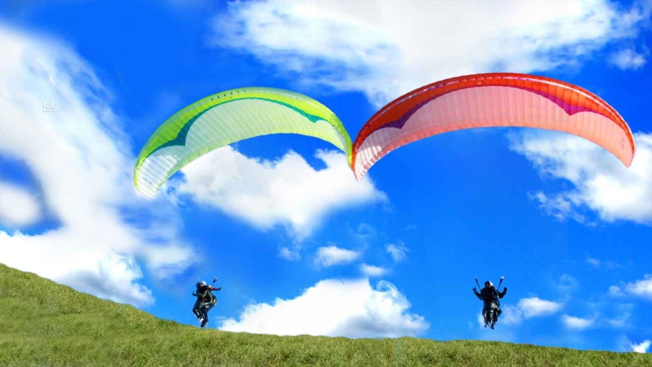 Danyang Paravillage Paragliding (단양패러마을 패러글라이딩)