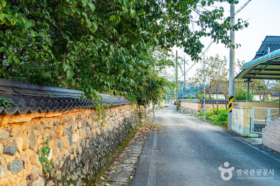 산청 단계마을 옛 담장