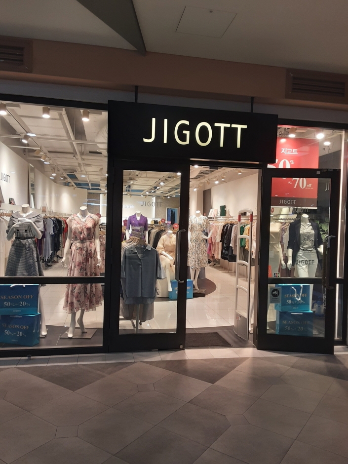[事后免税店]JIGOTT新世界奥特莱斯坡州店(지고트 신세계파주)