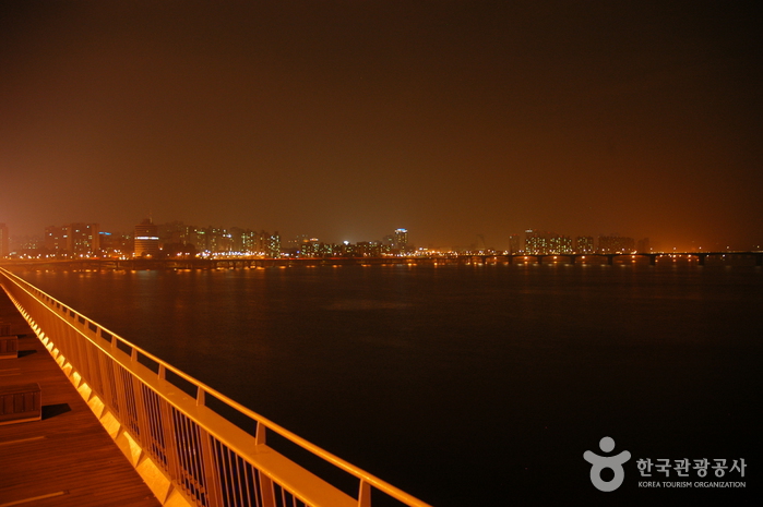 Vue de nuit depuis le pont Mapo (마포대교 야경)