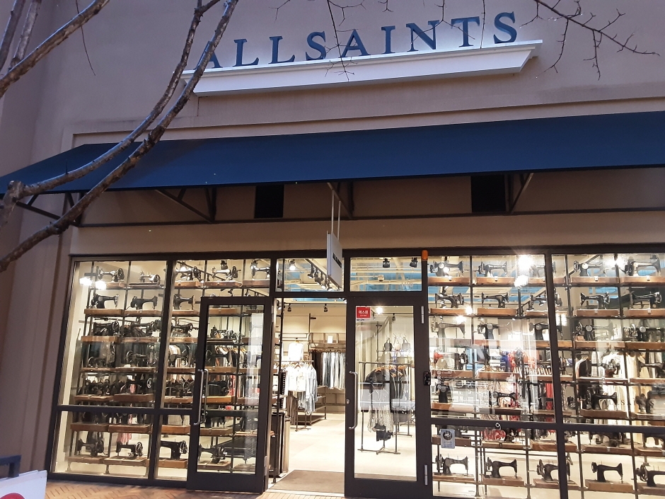 [事后免税店]All Saints新世界奥特莱斯釜山店(올세인츠 신세계아울렛 부산점)
