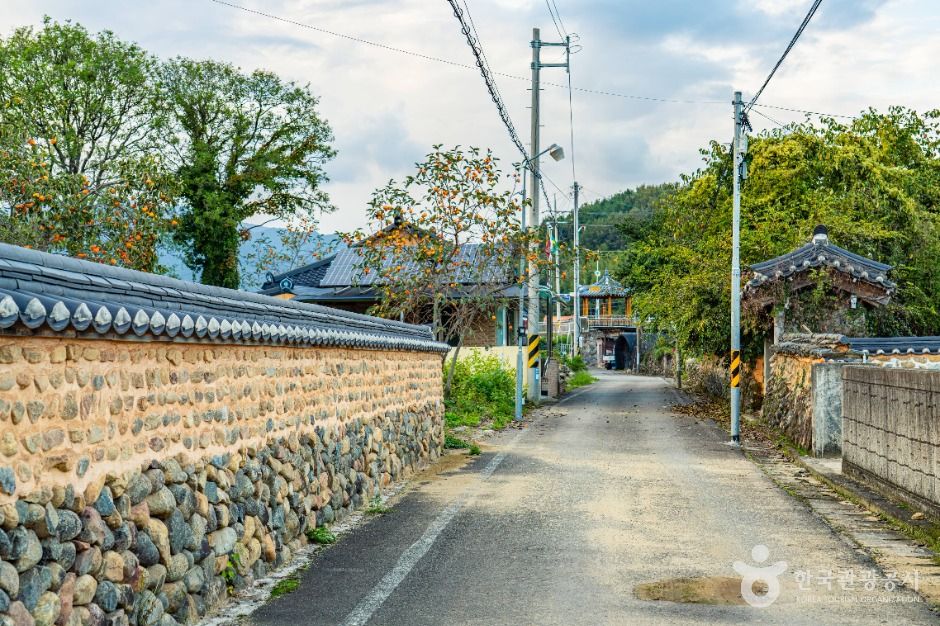 산청 단계마을 옛 담장