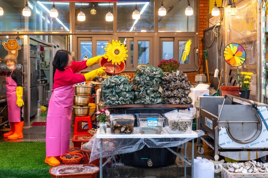 보령 천북굴단지