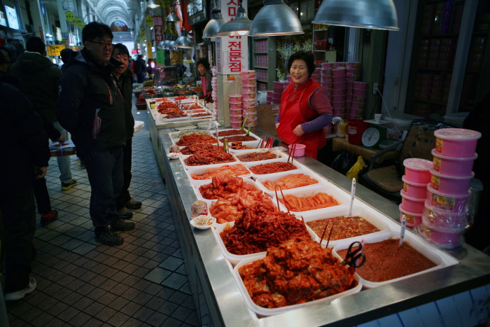 속초관광수산시장 젓갈집