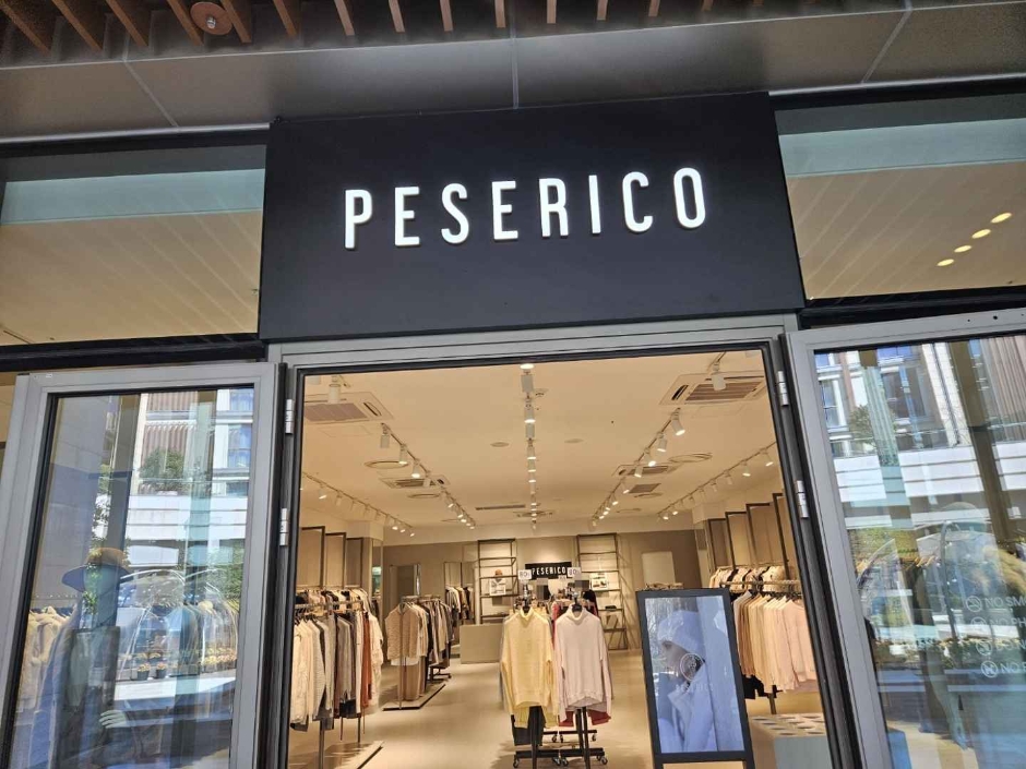 [事後免稅店] PESERICO 新世界西蒙濟州折扣購物中心(페세리코 신세계사이먼 제주아울렛)