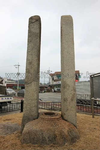 봉산동당간지주3