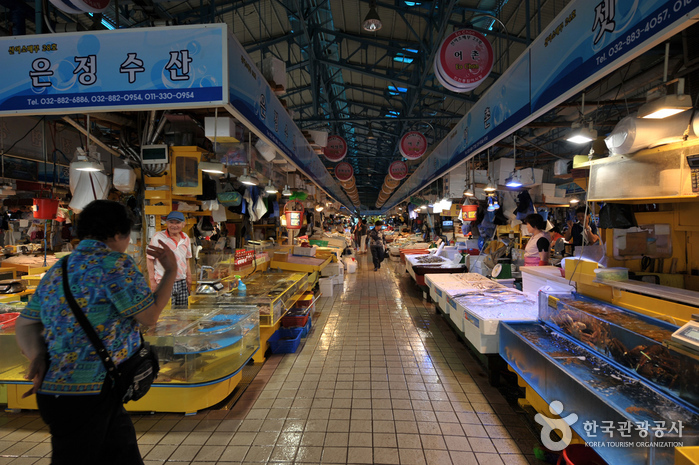 Marché aux poissons d’Incheon (인천 종합어시장)