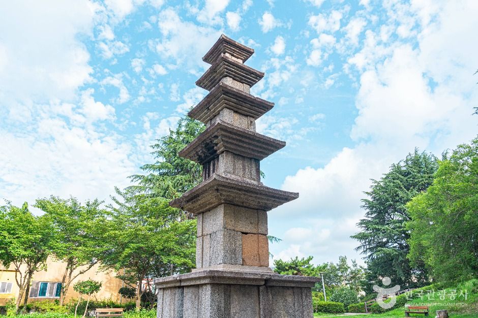 (전)광주 성거사지 오층석탑