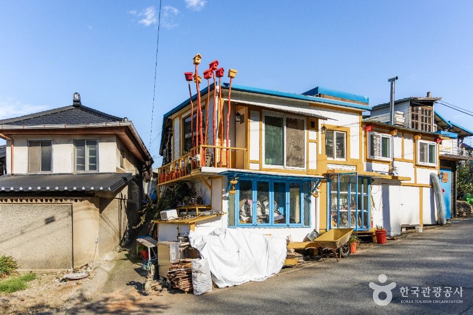 매산마을 담장벽화