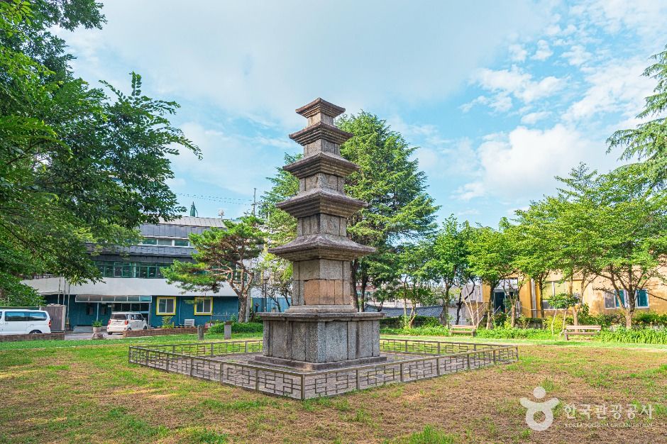 (전)광주 성거사지 오층석탑