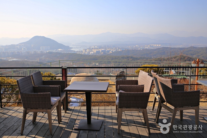 Gubongsan Observatory Café Street (구봉산 전망대 카페거리)