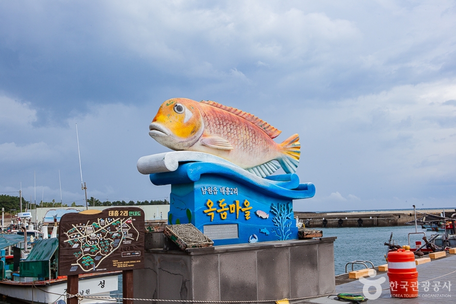 日本馬頭魚村(옥돔마을)