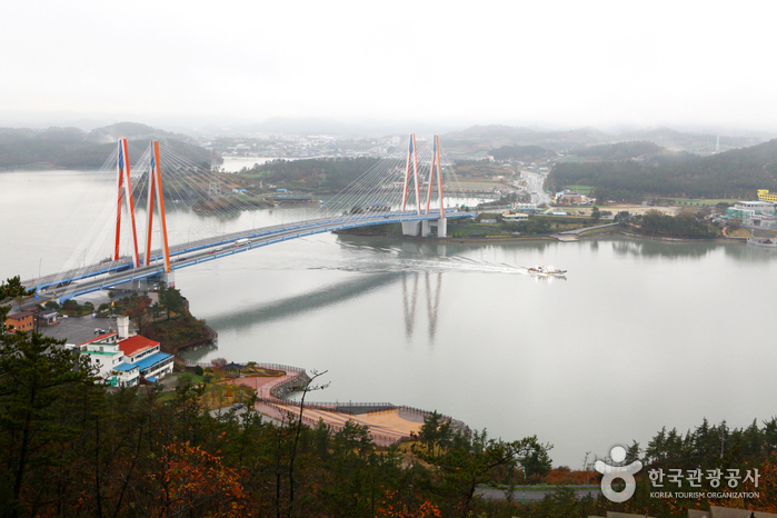 Brücke Jindodaegyo (진도대교)