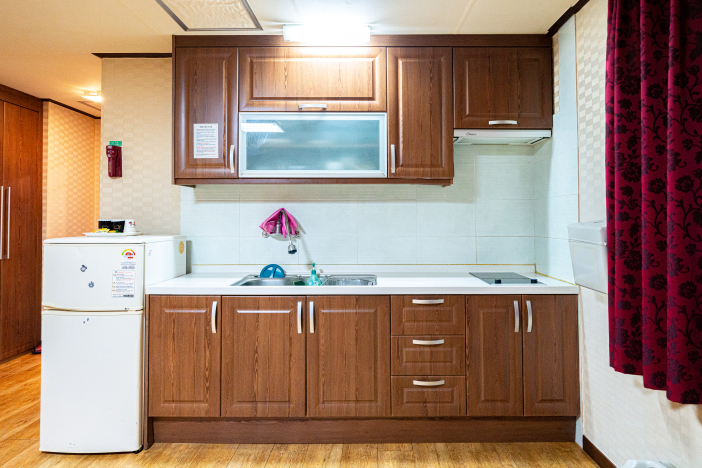 Condominium-style Rooms are equipped with facilities for cooking.