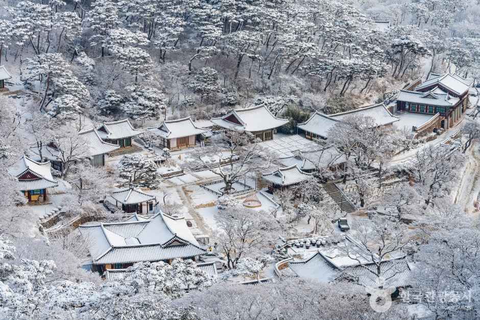 Templo Jeondeungsa en Ganghwa (강화 전등사)