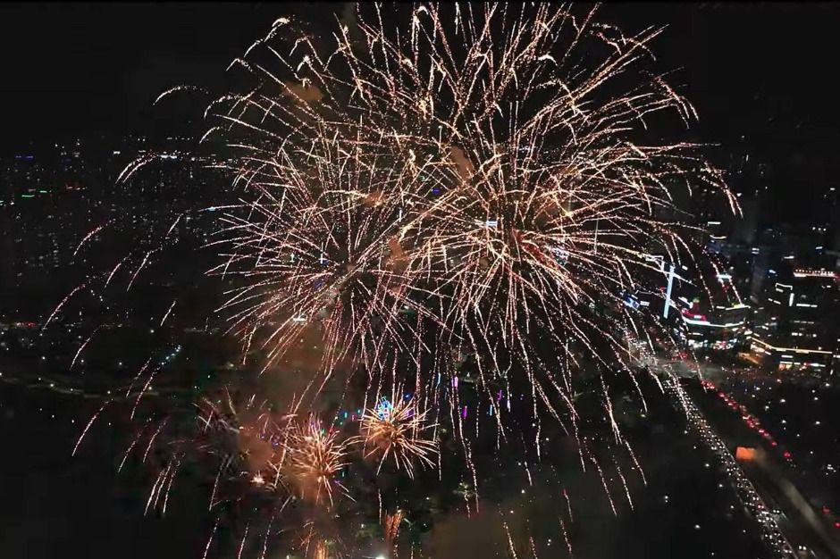 운정호수공원 불꽃축제