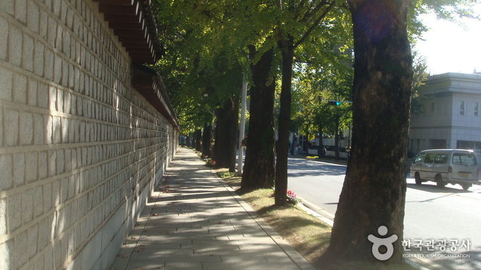 Calle Frontal de Cheong Wa Dae (청와대 앞길)