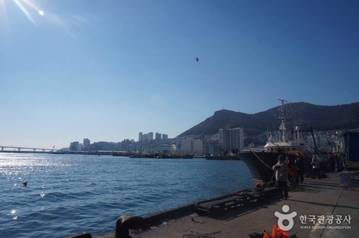 Marché Jagalchi à Busan (부산 자갈치시장)2