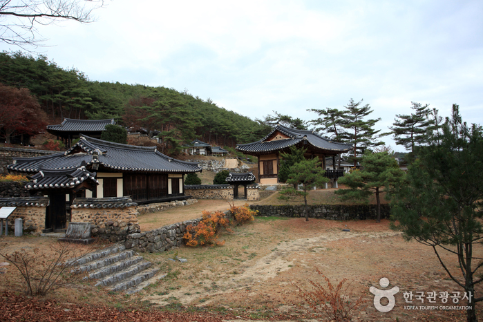 Village Gunja à Andong (Site des reliques Ocheon) (안동 군자마을(오천유적지))