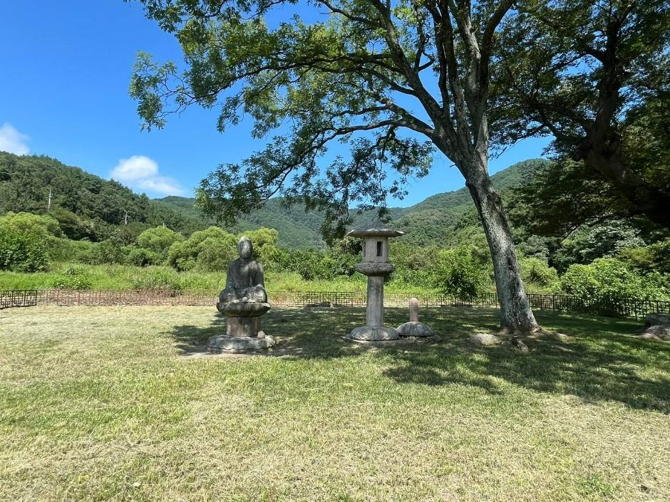 합천 백암리 석등