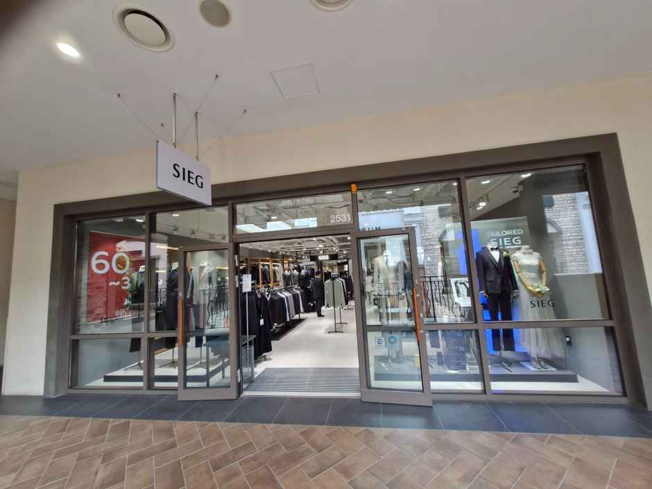 Sieg - Shinsegae Simon Premium Outlet Siheung Branch [Tax Refund Shop] (지이크 신세계사이먼프리미엄아울렛 시흥점)