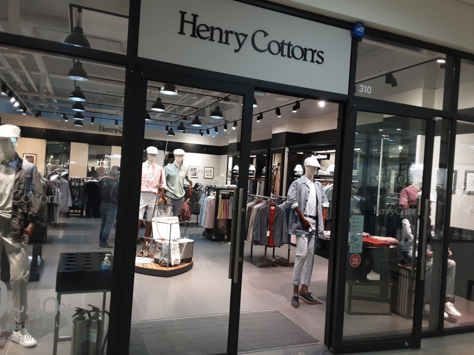 [事后免税店]KOLON Henry Cotton's现代奥特莱斯金浦店(코오롱 헨리코튼 현대김포)