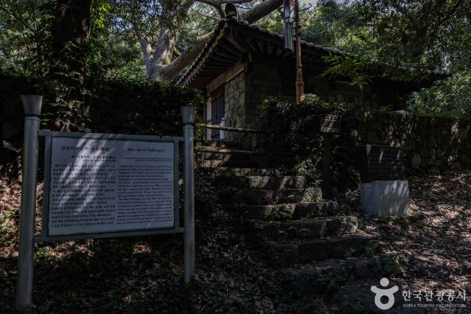 금산공원(납읍난대림지대)