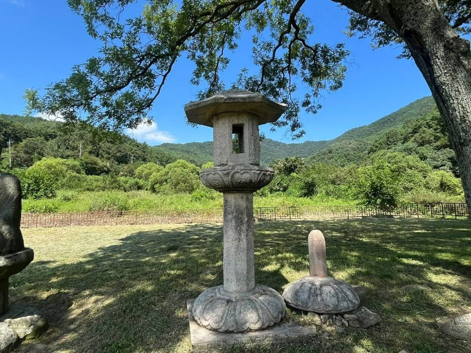합천 백암리 석등
