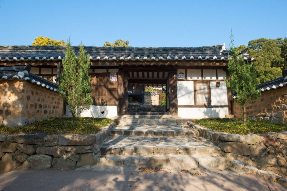 경주 양동마을 송첨종택