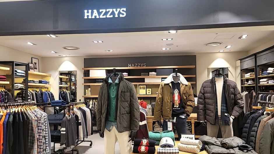 [事後免税店]HAZZYS（へジス）メンズ・新世界百貨店マサン（馬山）店(헤지스남성 신세계백화점 마산점)