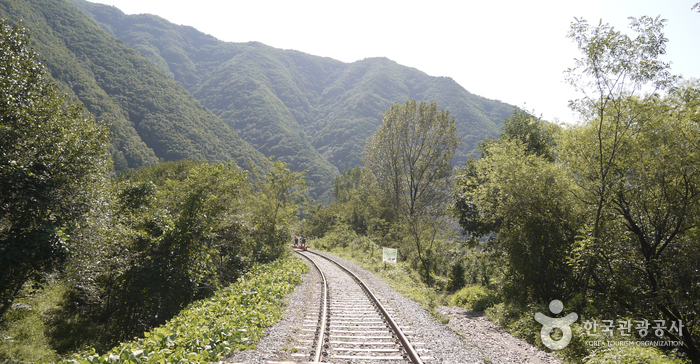 Le Vélo-rail de Mungyeong (문경 철로자전거)